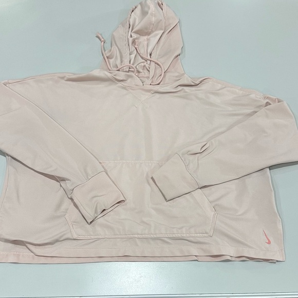 Nike Pink Dri-FIT Performance Hoodie Size Large - Picture 1 of 5